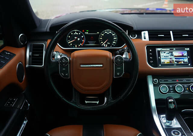 Синій Ленд Ровер Range Rover Sport, об'ємом двигуна 5 л та пробігом 89 тис. км за 57500 $, фото 10 на Automoto.ua