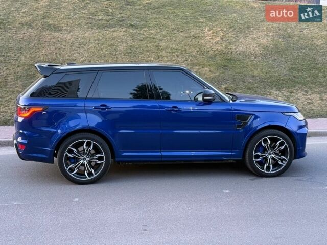 Синий Ленд Ровер Рендж Ровер Спорт, объемом двигателя 5 л и пробегом 159 тыс. км за 47000 $, фото 10 на Automoto.ua