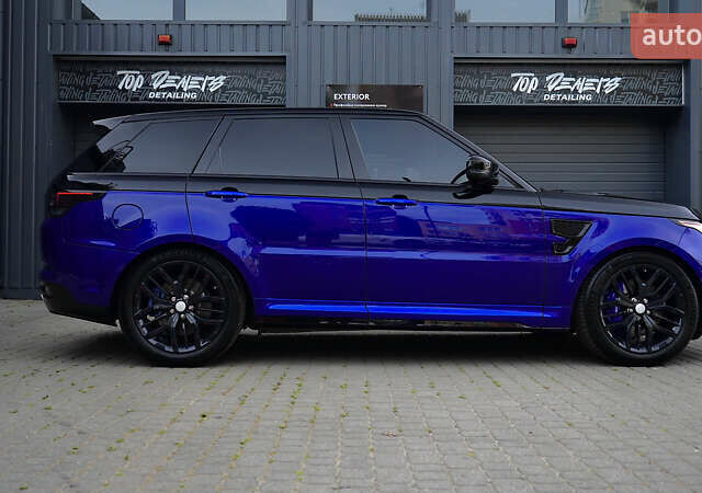 Синій Ленд Ровер Range Rover Sport, об'ємом двигуна 5 л та пробігом 88 тис. км за 56900 $, фото 26 на Automoto.ua