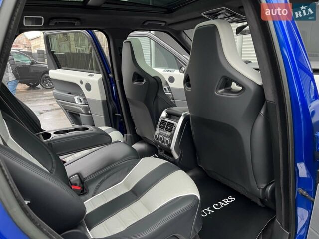 Синій Ленд Ровер Range Rover Sport, об'ємом двигуна 5 л та пробігом 99 тис. км за 59900 $, фото 71 на Automoto.ua