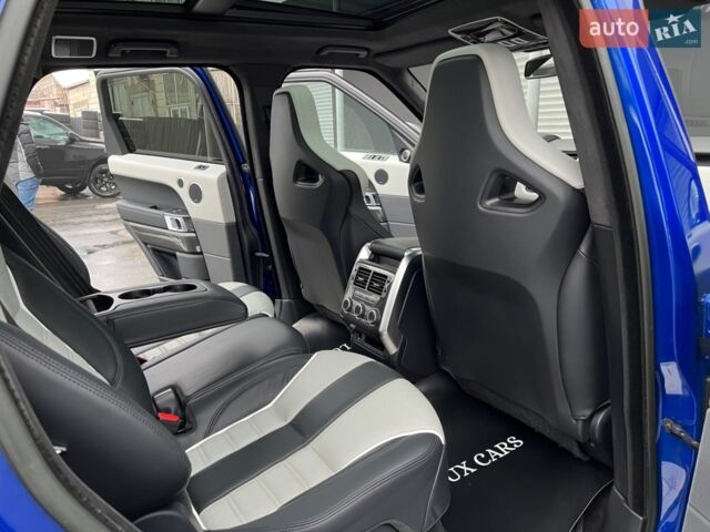 Синій Ленд Ровер Range Rover Sport, об'ємом двигуна 5 л та пробігом 97 тис. км за 59900 $, фото 70 на Automoto.ua