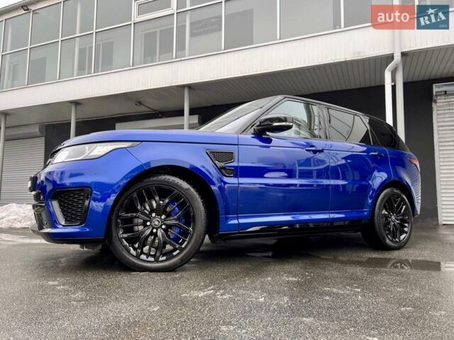 Синій Ленд Ровер Range Rover Sport, об'ємом двигуна 5 л та пробігом 99 тис. км за 59900 $, фото 8 на Automoto.ua