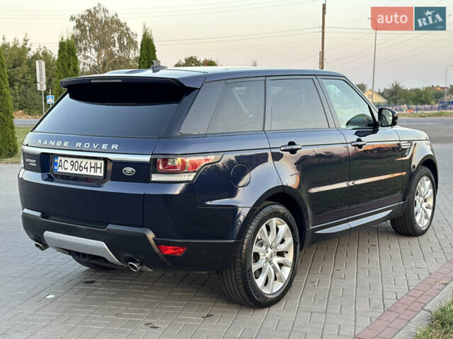 Синій Ленд Ровер Range Rover Sport, об'ємом двигуна 2.99 л та пробігом 101 тис. км за 25500 $, фото 7 на Automoto.ua