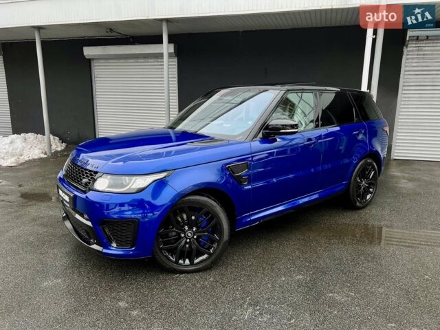 Синій Ленд Ровер Range Rover Sport, об'ємом двигуна 5 л та пробігом 99 тис. км за 59900 $, фото 7 на Automoto.ua