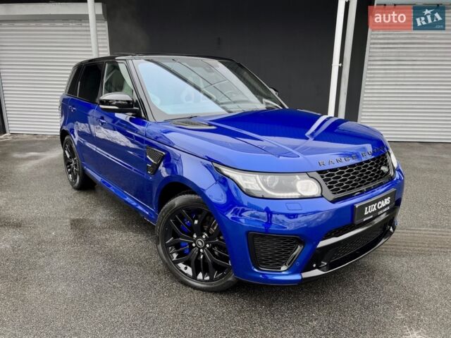 Синій Ленд Ровер Range Rover Sport, об'ємом двигуна 5 л та пробігом 97 тис. км за 59900 $, фото 21 на Automoto.ua