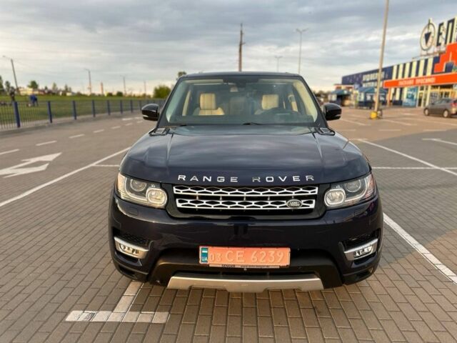 Синій Ленд Ровер Range Rover Sport, об'ємом двигуна 3 л та пробігом 100 тис. км за 23900 $, фото 2 на Automoto.ua