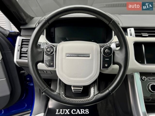 Синій Ленд Ровер Range Rover Sport, об'ємом двигуна 5 л та пробігом 97 тис. км за 59900 $, фото 54 на Automoto.ua