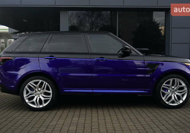 Синій Ленд Ровер Range Rover Sport, об'ємом двигуна 5 л та пробігом 97 тис. км за 50900 $, фото 3 на Automoto.ua