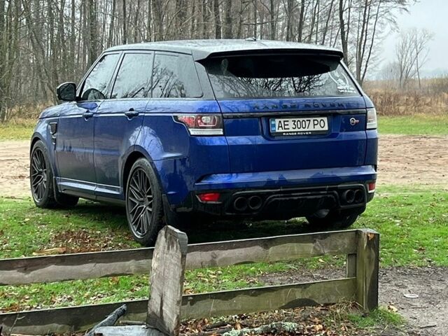 Синій Ленд Ровер Range Rover Sport, об'ємом двигуна 5 л та пробігом 147 тис. км за 37000 $, фото 2 на Automoto.ua