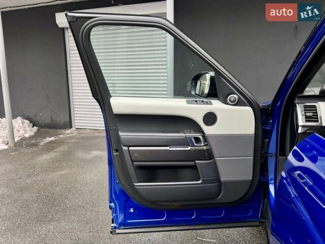 Синій Ленд Ровер Range Rover Sport, об'ємом двигуна 5 л та пробігом 99 тис. км за 59900 $, фото 44 на Automoto.ua