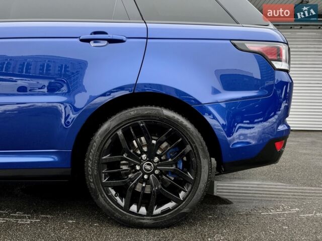 Синій Ленд Ровер Range Rover Sport, об'ємом двигуна 5 л та пробігом 97 тис. км за 59900 $, фото 27 на Automoto.ua