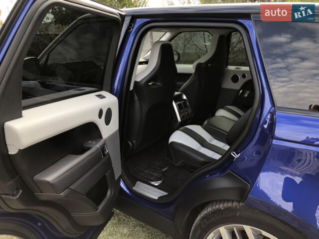 Синій Ленд Ровер Range Rover Sport, об'ємом двигуна 5 л та пробігом 140 тис. км за 46000 $, фото 7 на Automoto.ua