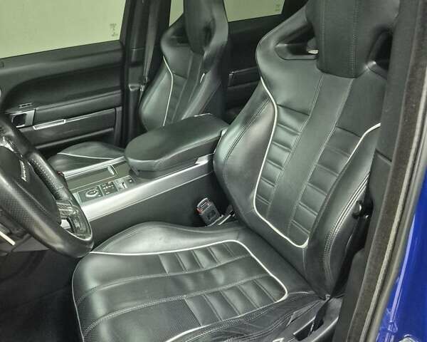 Синій Ленд Ровер Range Rover Sport, об'ємом двигуна 5 л та пробігом 128 тис. км за 47000 $, фото 5 на Automoto.ua