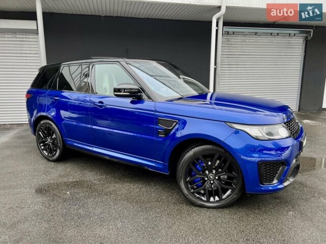 Синій Ленд Ровер Range Rover Sport, об'ємом двигуна 5 л та пробігом 99 тис. км за 59900 $, фото 16 на Automoto.ua