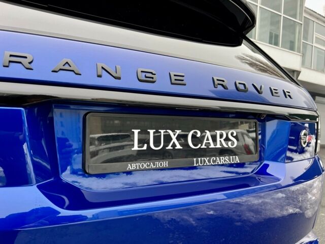 Синій Ленд Ровер Range Rover Sport, об'ємом двигуна 5 л та пробігом 97 тис. км за 59900 $, фото 33 на Automoto.ua