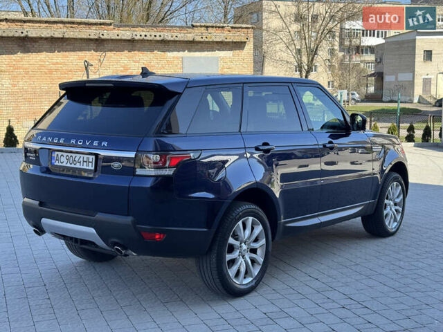 Синій Ленд Ровер Range Rover Sport, об'ємом двигуна 2.99 л та пробігом 100 тис. км за 25999 $, фото 9 на Automoto.ua
