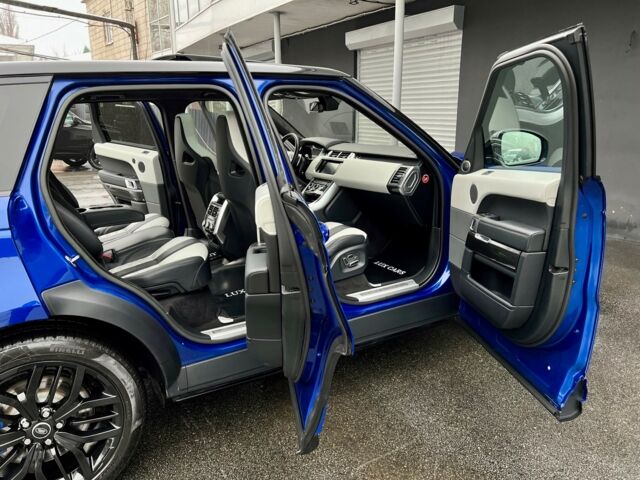 Синій Ленд Ровер Range Rover Sport, об'ємом двигуна 5 л та пробігом 97 тис. км за 59900 $, фото 49 на Automoto.ua