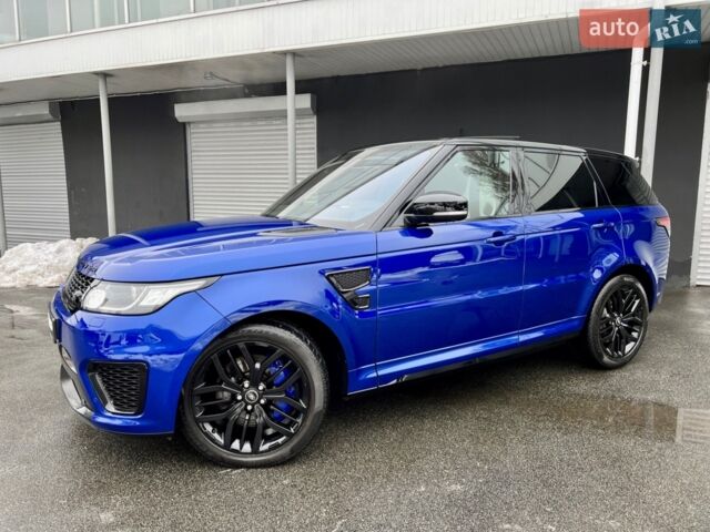 Синій Ленд Ровер Range Rover Sport, об'ємом двигуна 5 л та пробігом 97 тис. км за 59900 $, фото 5 на Automoto.ua
