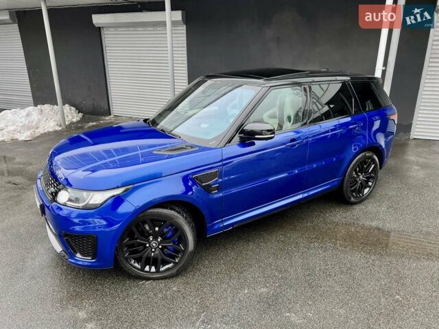 Синій Ленд Ровер Range Rover Sport, об'ємом двигуна 5 л та пробігом 99 тис. км за 59900 $, фото 5 на Automoto.ua