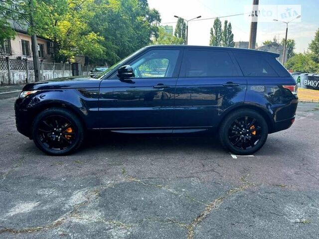 Синій Ленд Ровер Range Rover Sport, об'ємом двигуна 3 л та пробігом 108 тис. км за 34500 $, фото 6 на Automoto.ua