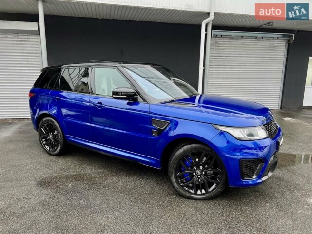 Синій Ленд Ровер Range Rover Sport, об'ємом двигуна 5 л та пробігом 99 тис. км за 59900 $, фото 18 на Automoto.ua