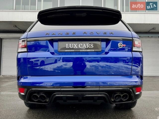 Синій Ленд Ровер Range Rover Sport, об'ємом двигуна 5 л та пробігом 99 тис. км за 59900 $, фото 33 на Automoto.ua