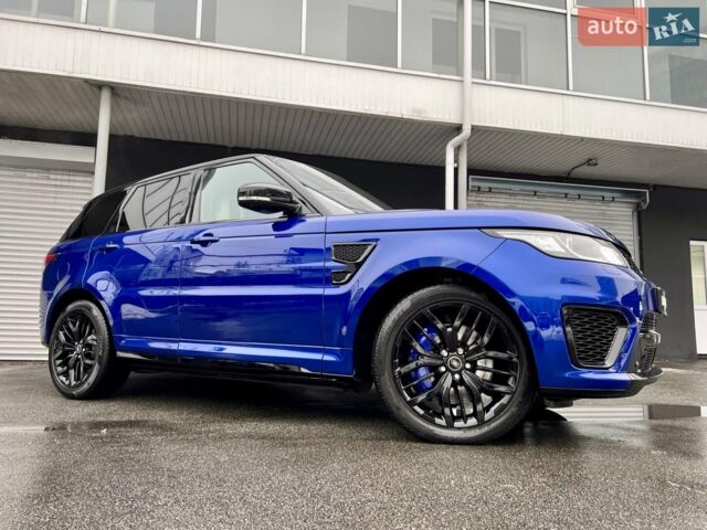 Синій Ленд Ровер Range Rover Sport, об'ємом двигуна 5 л та пробігом 99 тис. км за 59900 $, фото 17 на Automoto.ua