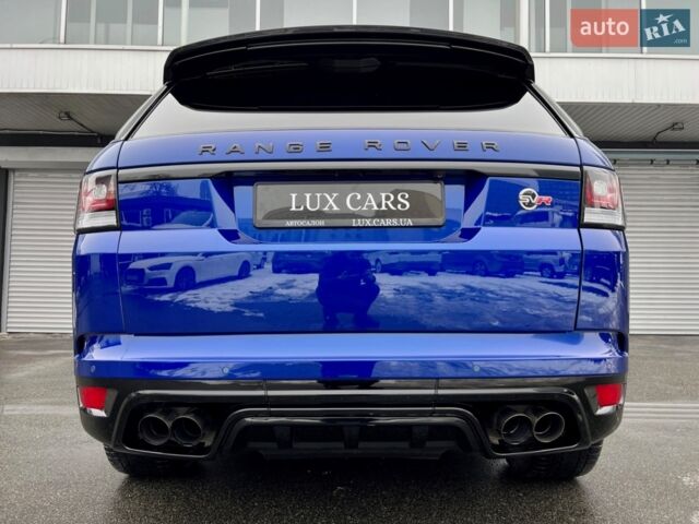 Синій Ленд Ровер Range Rover Sport, об'ємом двигуна 5 л та пробігом 97 тис. км за 59900 $, фото 32 на Automoto.ua