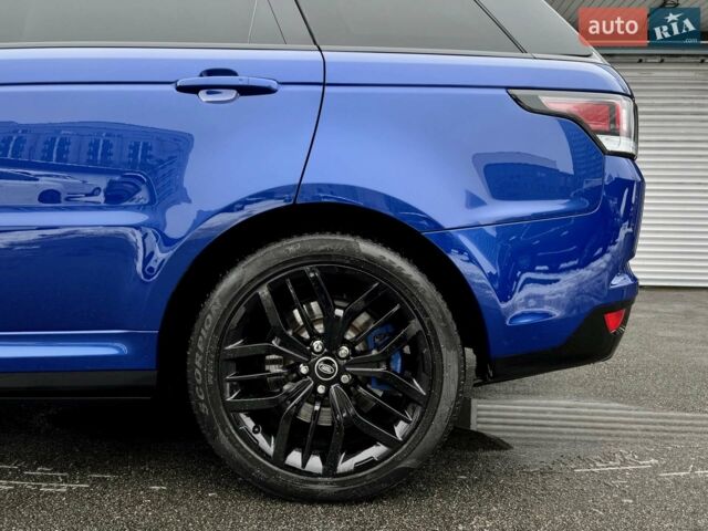 Синій Ленд Ровер Range Rover Sport, об'ємом двигуна 5 л та пробігом 99 тис. км за 59900 $, фото 28 на Automoto.ua