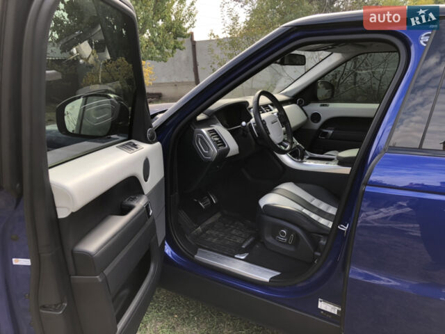 Синій Ленд Ровер Range Rover Sport, об'ємом двигуна 5 л та пробігом 140 тис. км за 46000 $, фото 15 на Automoto.ua
