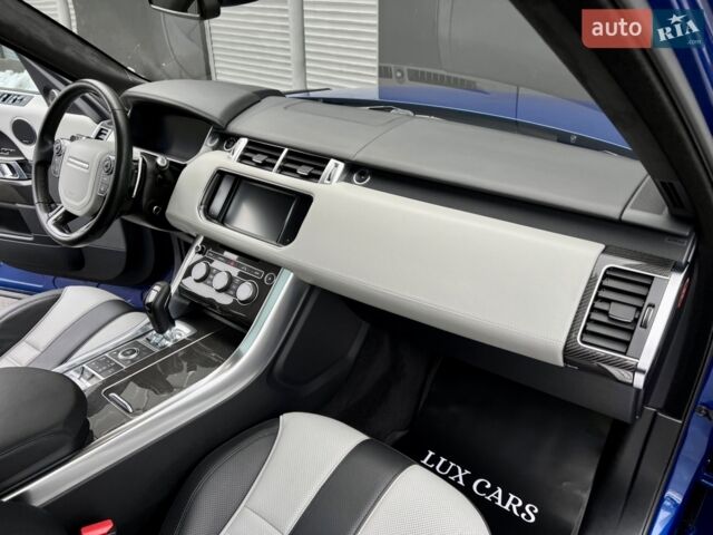 Синій Ленд Ровер Range Rover Sport, об'ємом двигуна 5 л та пробігом 97 тис. км за 59900 $, фото 56 на Automoto.ua