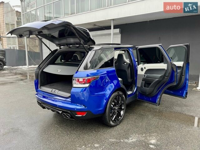 Синій Ленд Ровер Range Rover Sport, об'ємом двигуна 5 л та пробігом 99 тис. км за 59900 $, фото 51 на Automoto.ua