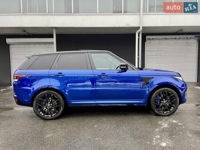 Синій Ленд Ровер Range Rover Sport, об'ємом двигуна 5 л та пробігом 99 тис. км за 59900 $, фото 29 на Automoto.ua
