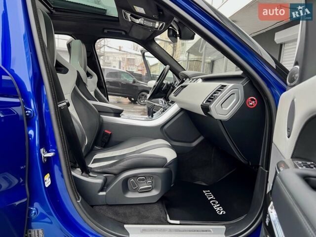 Синій Ленд Ровер Range Rover Sport, об'ємом двигуна 5 л та пробігом 99 тис. км за 59900 $, фото 65 на Automoto.ua
