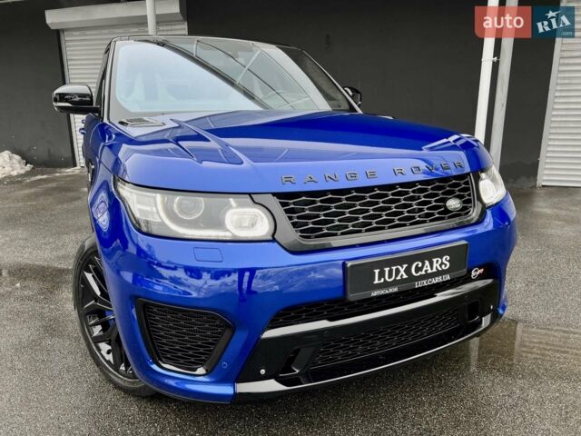 Синій Ленд Ровер Range Rover Sport, об'ємом двигуна 5 л та пробігом 99 тис. км за 59900 $, фото 23 на Automoto.ua