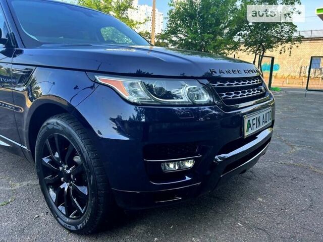 Синій Ленд Ровер Range Rover Sport, об'ємом двигуна 3 л та пробігом 108 тис. км за 34500 $, фото 1 на Automoto.ua