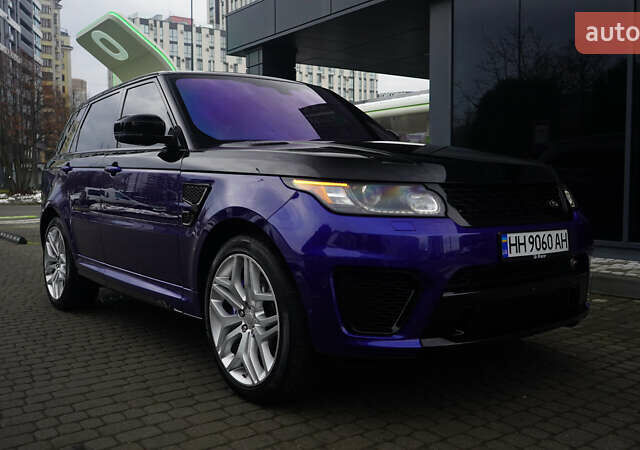 Синій Ленд Ровер Range Rover Sport, об'ємом двигуна 5 л та пробігом 89 тис. км за 57500 $, фото 2 на Automoto.ua
