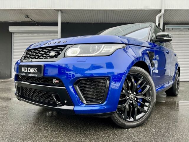 Синій Ленд Ровер Range Rover Sport, об'ємом двигуна 5 л та пробігом 97 тис. км за 59900 $, фото 11 на Automoto.ua
