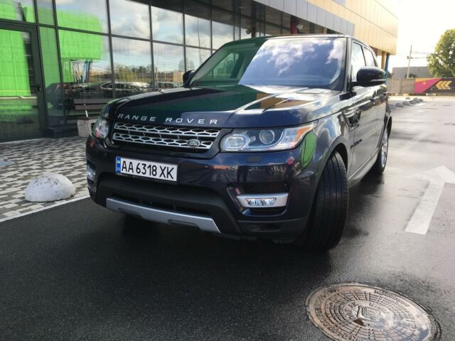 Синій Ленд Ровер Range Rover Sport, об'ємом двигуна 3 л та пробігом 58 тис. км за 43000 $, фото 16 на Automoto.ua