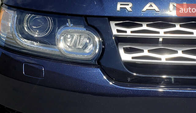 Синий Ленд Ровер Рендж Ровер Спорт, объемом двигателя 2.99 л и пробегом 167 тыс. км за 29000 $, фото 9 на Automoto.ua
