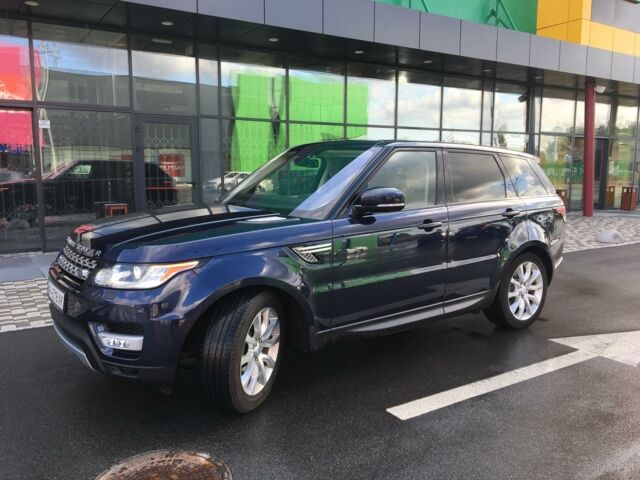 Синій Ленд Ровер Range Rover Sport, об'ємом двигуна 3 л та пробігом 58 тис. км за 43000 $, фото 6 на Automoto.ua