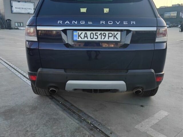Синий Ленд Ровер Рендж Ровер Спорт, объемом двигателя 3 л и пробегом 117 тыс. км за 30000 $, фото 3 на Automoto.ua