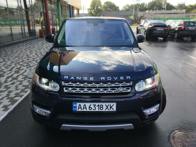 Синій Ленд Ровер Range Rover Sport, об'ємом двигуна 3 л та пробігом 58 тис. км за 43000 $, фото 2 на Automoto.ua