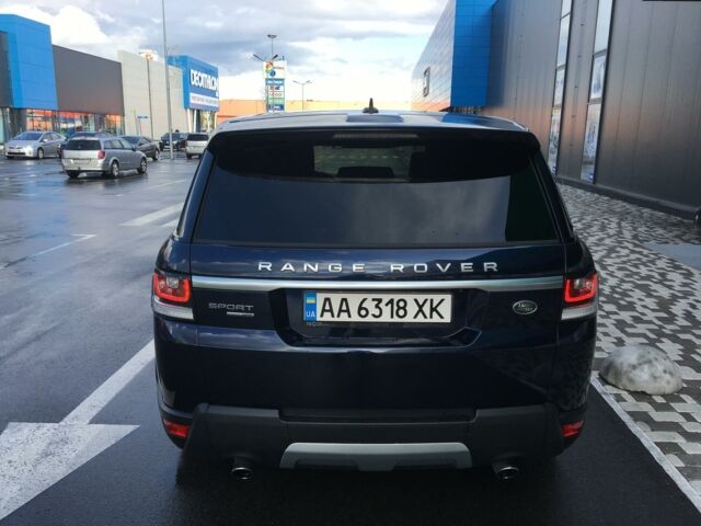 Синій Ленд Ровер Range Rover Sport, об'ємом двигуна 3 л та пробігом 58 тис. км за 43000 $, фото 9 на Automoto.ua
