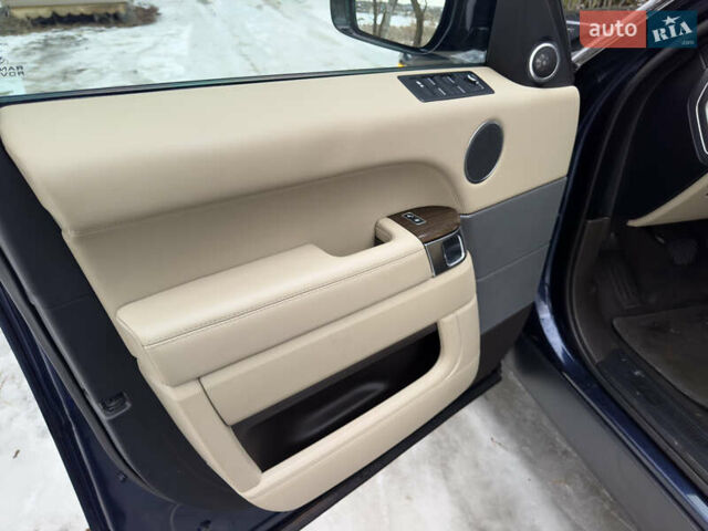 Синий Ленд Ровер Рендж Ровер Спорт, объемом двигателя 2.99 л и пробегом 199 тыс. км за 23500 $, фото 17 на Automoto.ua