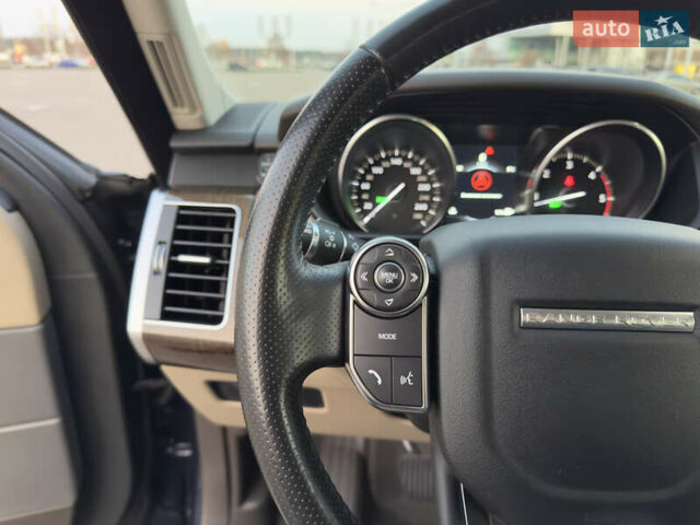 Синий Ленд Ровер Рендж Ровер Спорт, объемом двигателя 2.99 л и пробегом 199 тыс. км за 26500 $, фото 79 на Automoto.ua