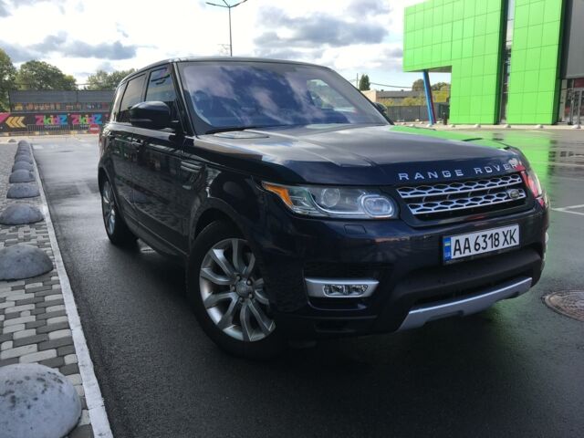 Синій Ленд Ровер Range Rover Sport, об'ємом двигуна 3 л та пробігом 58 тис. км за 43000 $, фото 17 на Automoto.ua