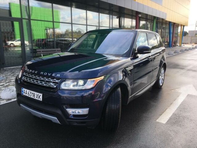 Синій Ленд Ровер Range Rover Sport, об'ємом двигуна 3 л та пробігом 58 тис. км за 43000 $, фото 4 на Automoto.ua