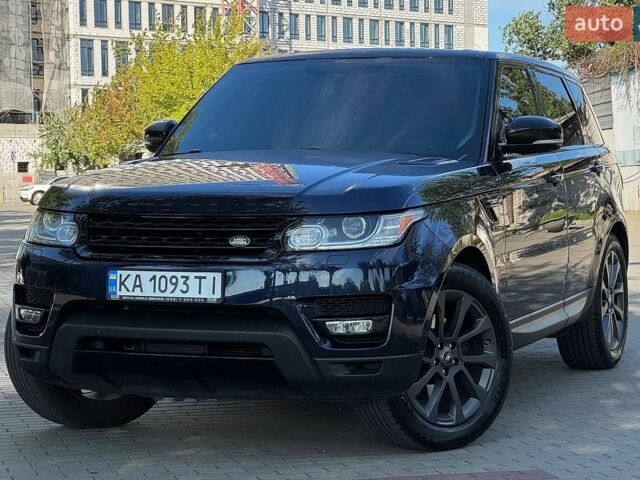 Синий Ленд Ровер Рендж Ровер Спорт, объемом двигателя 3 л и пробегом 227 тыс. км за 23500 $, фото 1 на Automoto.ua