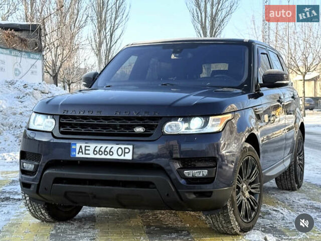 Синий Ленд Ровер Рендж Ровер Спорт, объемом двигателя 2.99 л и пробегом 229 тыс. км за 26999 $, фото 1 на Automoto.ua